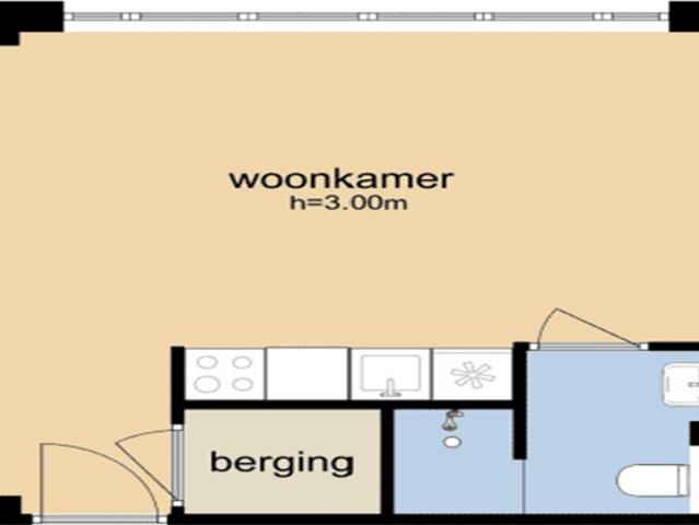 Studio te huur in Presikhaaf-Oost, Arnhem
