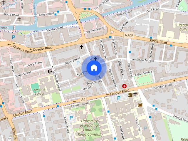 Apartment for rent in Newtown, Reading