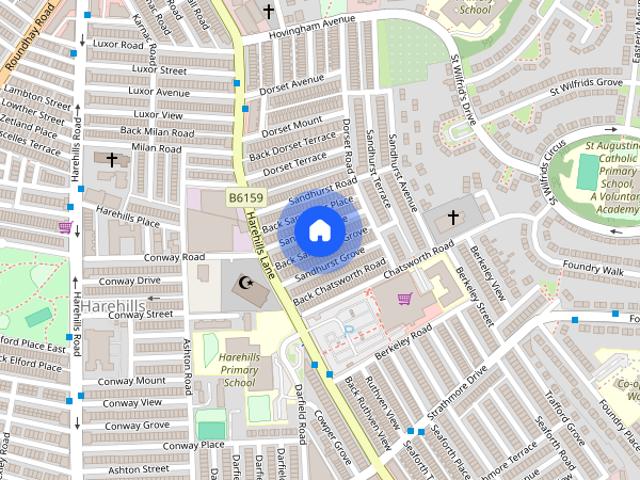 Apartment for rent in Harehills, West Yorkshire
