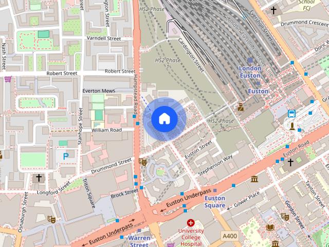 Studio for rent in London Borough of Camden, Greater London
