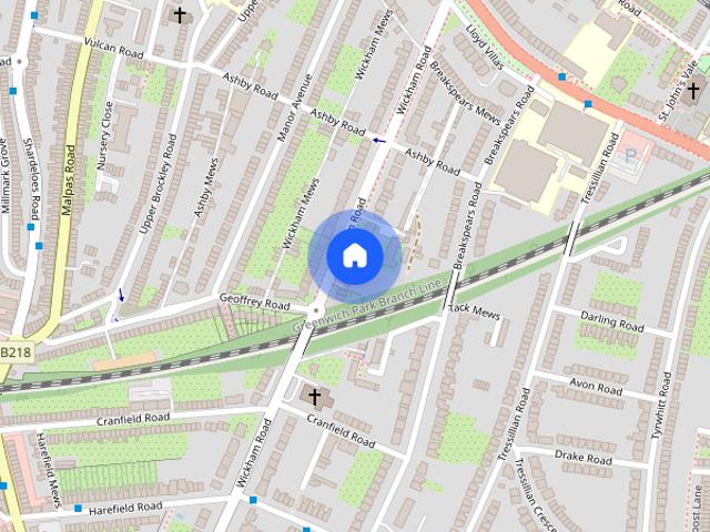 Apartment for rent in London Borough of Lewisham, Greater London