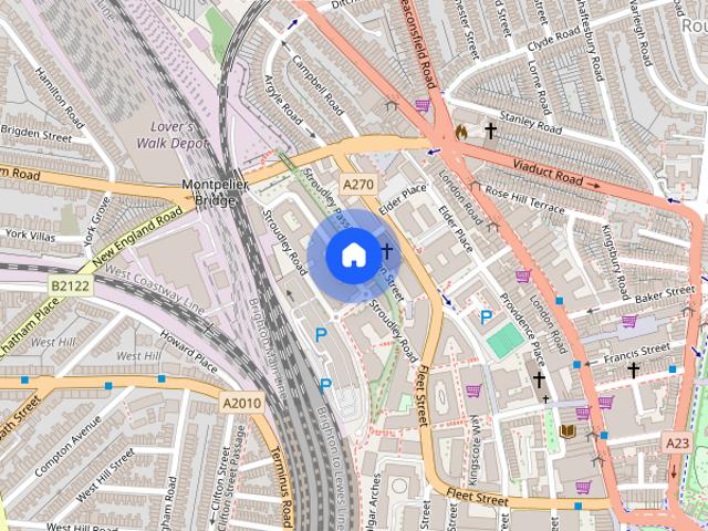 Apartment for rent in Round Hill, Brighton & Hove
