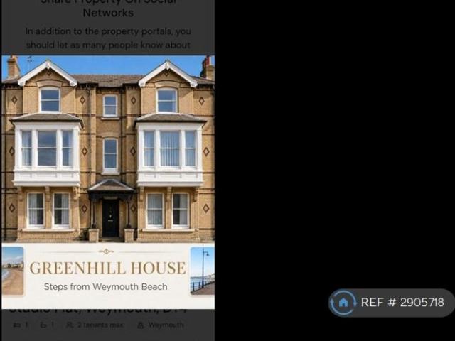 Flat for rent in Melcombe Regis, Weymouth