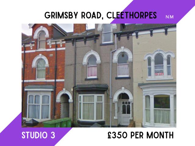 Studio for rent in New Clee, Grimsby