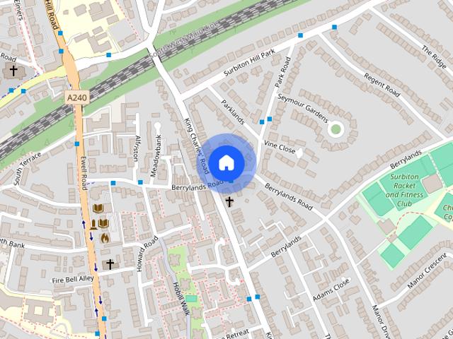 Apartment for rent in Berrylands, Greater London