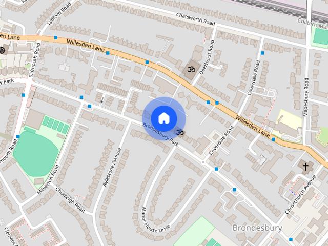 Apartment for rent in Brondesbury, Greater London