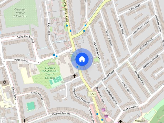Apartment for rent in Muswell Hill, Greater London