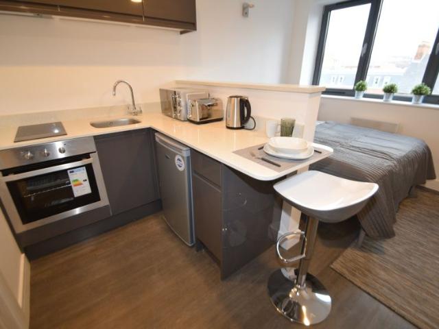 Studio for rent in City Centre, South Yorkshire