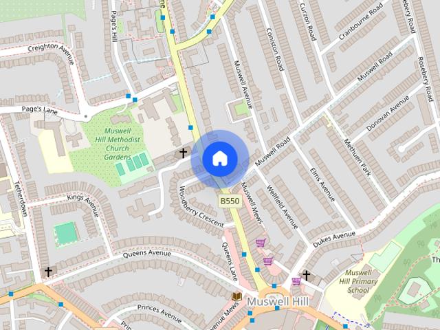 Apartment for rent in Muswell Hill, Greater London