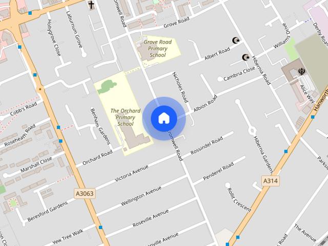 Studio for rent in London Borough of Hounslow, Greater London