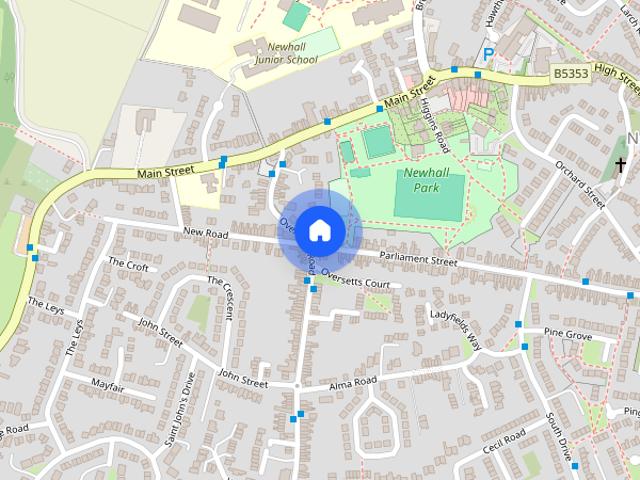 Apartment for rent in Oversetts, Egginton