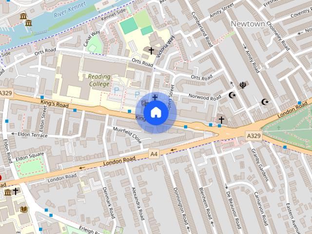 Apartment for rent in Newtown, Reading