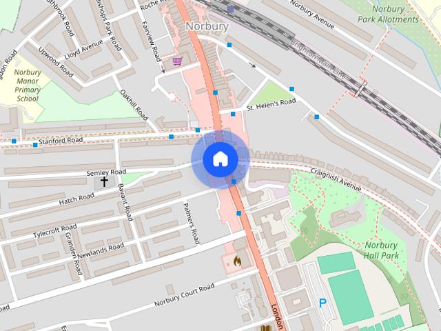 Apartment for rent in London Borough of Croydon, Norbury