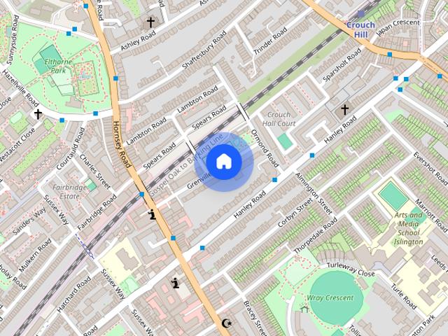 Apartment for rent in Finsbury Park, Greater London