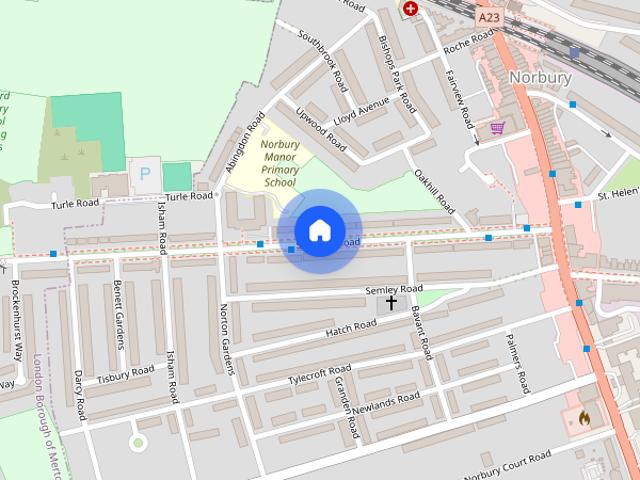 Apartment for rent in London Borough of Croydon, Norbury