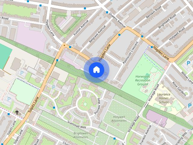 Apartment for rent in Holywell Estate, North Watford