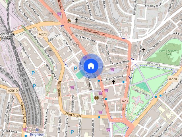 Apartment for rent in Round Hill, Brighton & Hove