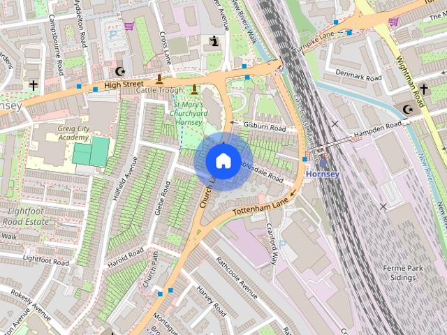 Apartment for rent in Hornsey, Greater London