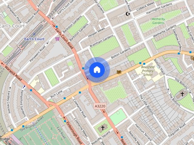 Studio for rent in Earl's Court, Greater London
