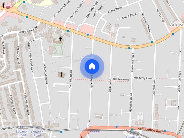 Apartment for rent in London Borough of Croydon, Addiscombe