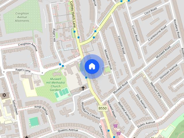 Apartment for rent in Muswell Hill, Greater London