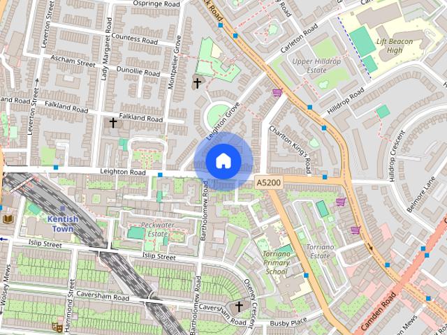 Apartment for rent in Tufnell Park, Greater London