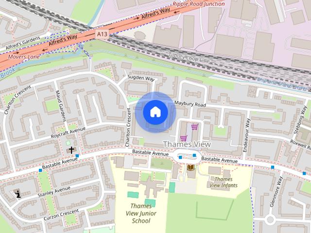 Apartment for rent in Thames View, Greater London