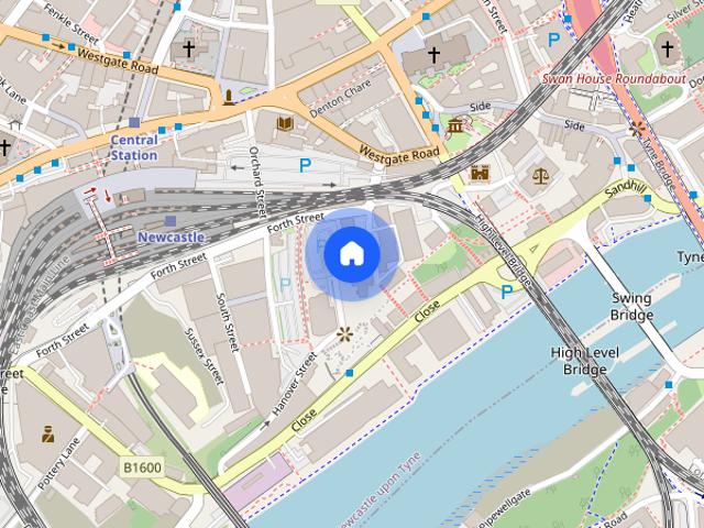 Studio for rent in Grainger Town, Newcastle upon Tyne