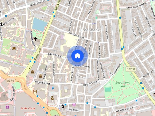 Apartment for rent in Greenbank, Plymouth