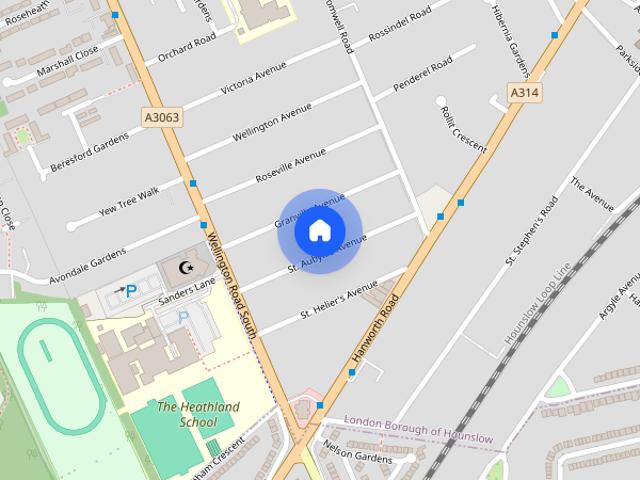 Studio for rent in London Borough of Hounslow, Greater London