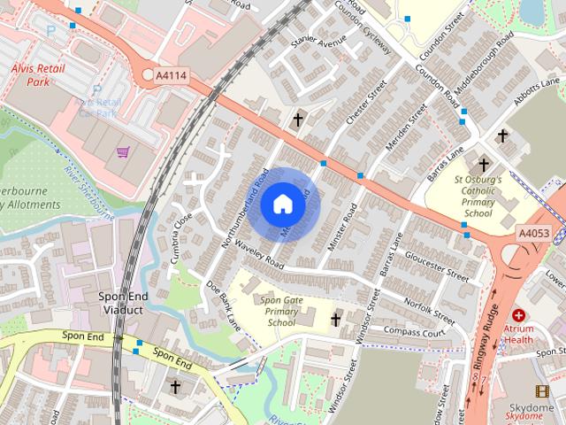 Apartment for rent in Spon End, West Midlands