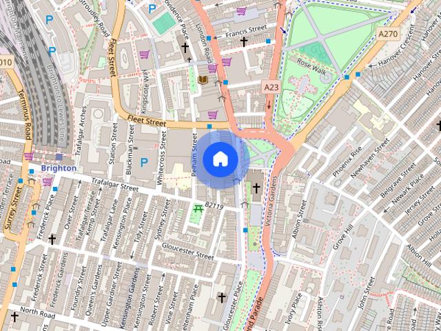 Apartment for rent in Round Hill, Brighton & Hove