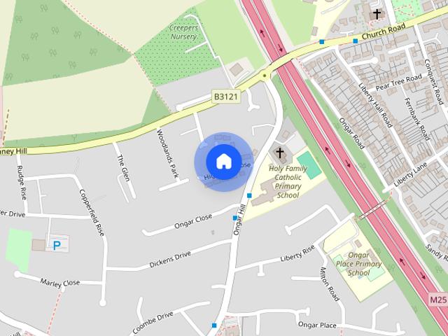 Apartment for rent in Row Town, Surrey