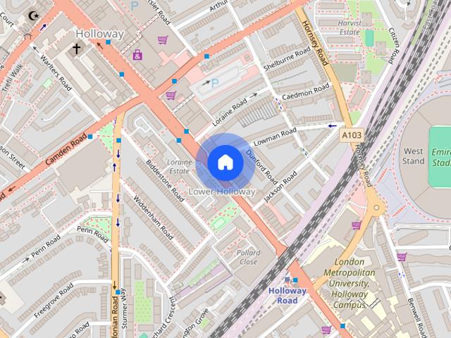 Apartment for rent in Holloway, Lower Holloway