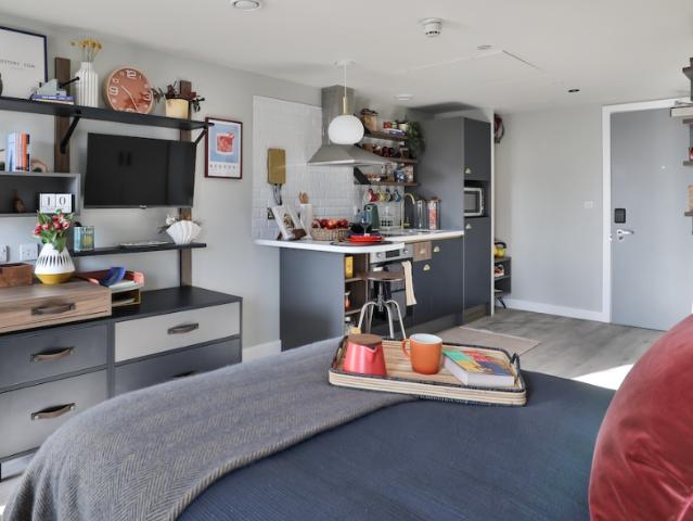 Studio for rent in The Polygon, City Of Southampton