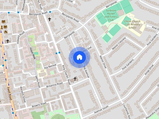 Apartment for rent in Berrylands, Greater London