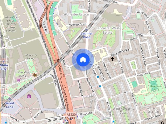 Apartment for rent in Lancaster West Estate, Greater London