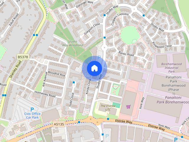 Apartment for rent in Elstree and Borehamwood, Borehamwood