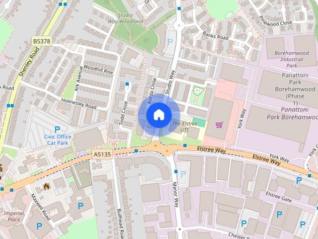 Apartment for rent in Elstree and Borehamwood, Borehamwood
