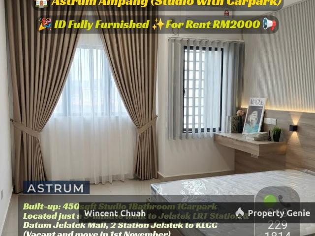 Serviced Residence for rent in Ulu Kelang, Kuala Lumpur