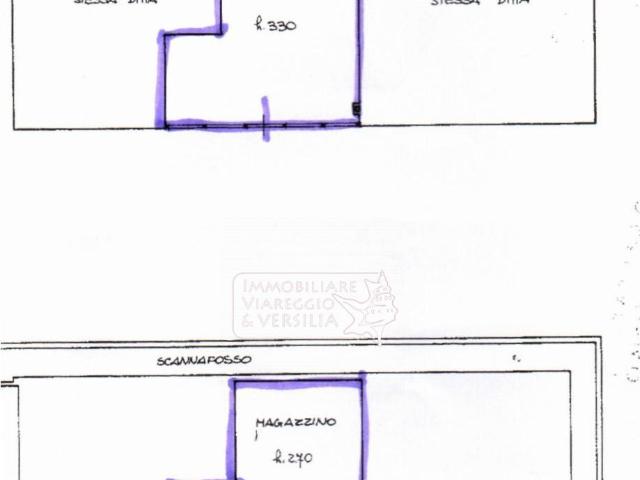Capannone in vendita a Forcone, Viareggio