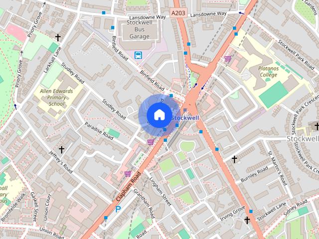 Apartment for rent in Stockwell Park, Greater London