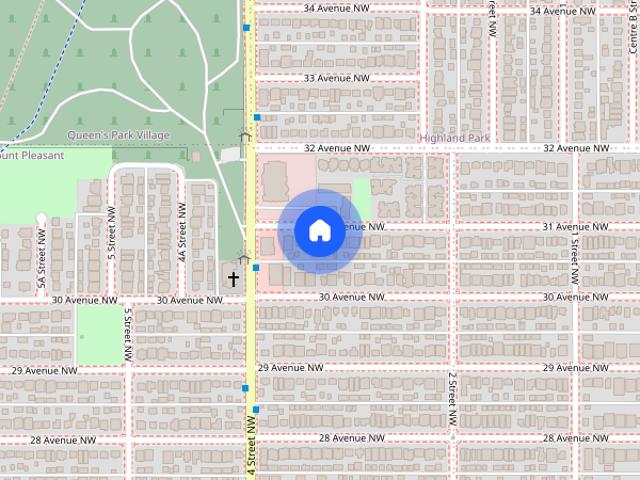 Townhouse for rent in Mount Pleasant, Calgary