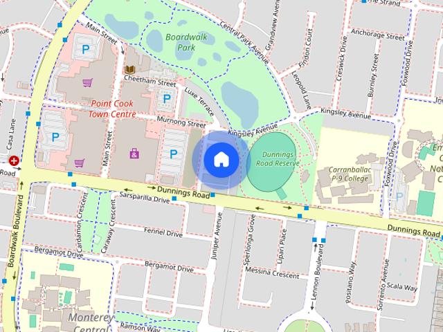 Townhouse for rent in The Boardwalk, Melbourne