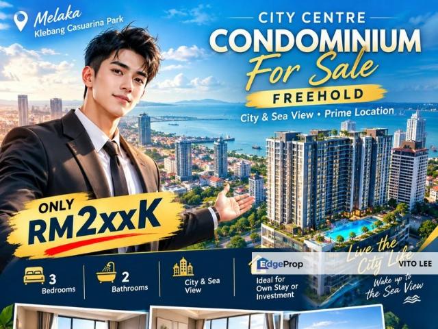Condominium for sale in Klebang Besar, Bandaraya Melaka