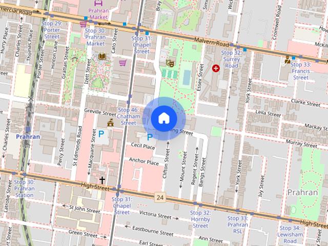 Apartment for rent in Prahran, Melbourne
