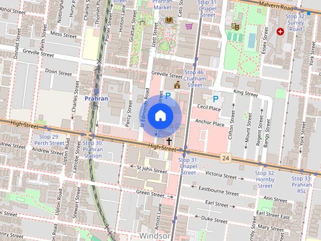 Apartment for rent in Prahran, Melbourne