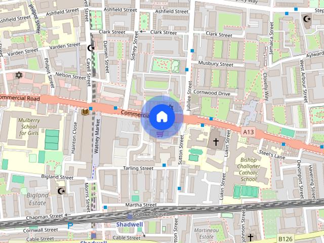 Apartment for rent in St. George in the East, Greater London