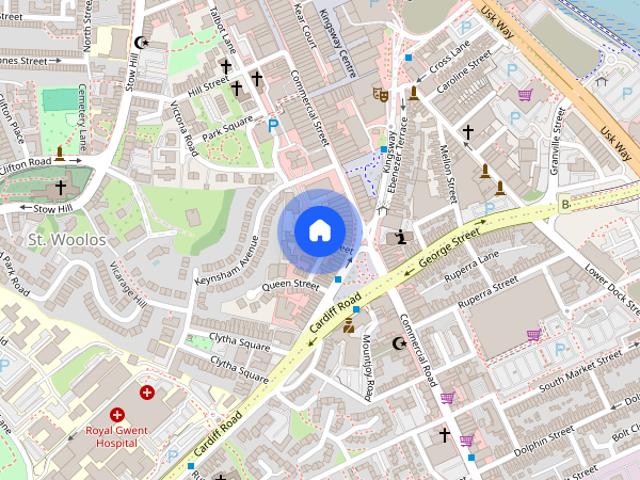 Apartment for rent in Stow Hill, Wales