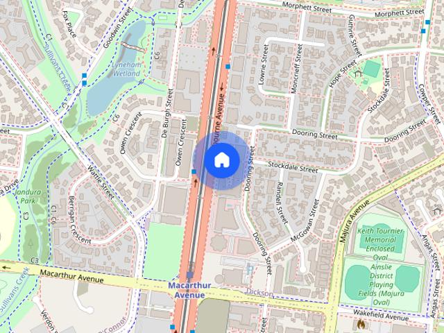 Apartment for rent in Dickson, North Canberra